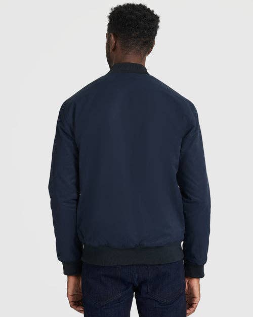 True Classic Bomber Jacket in Navy