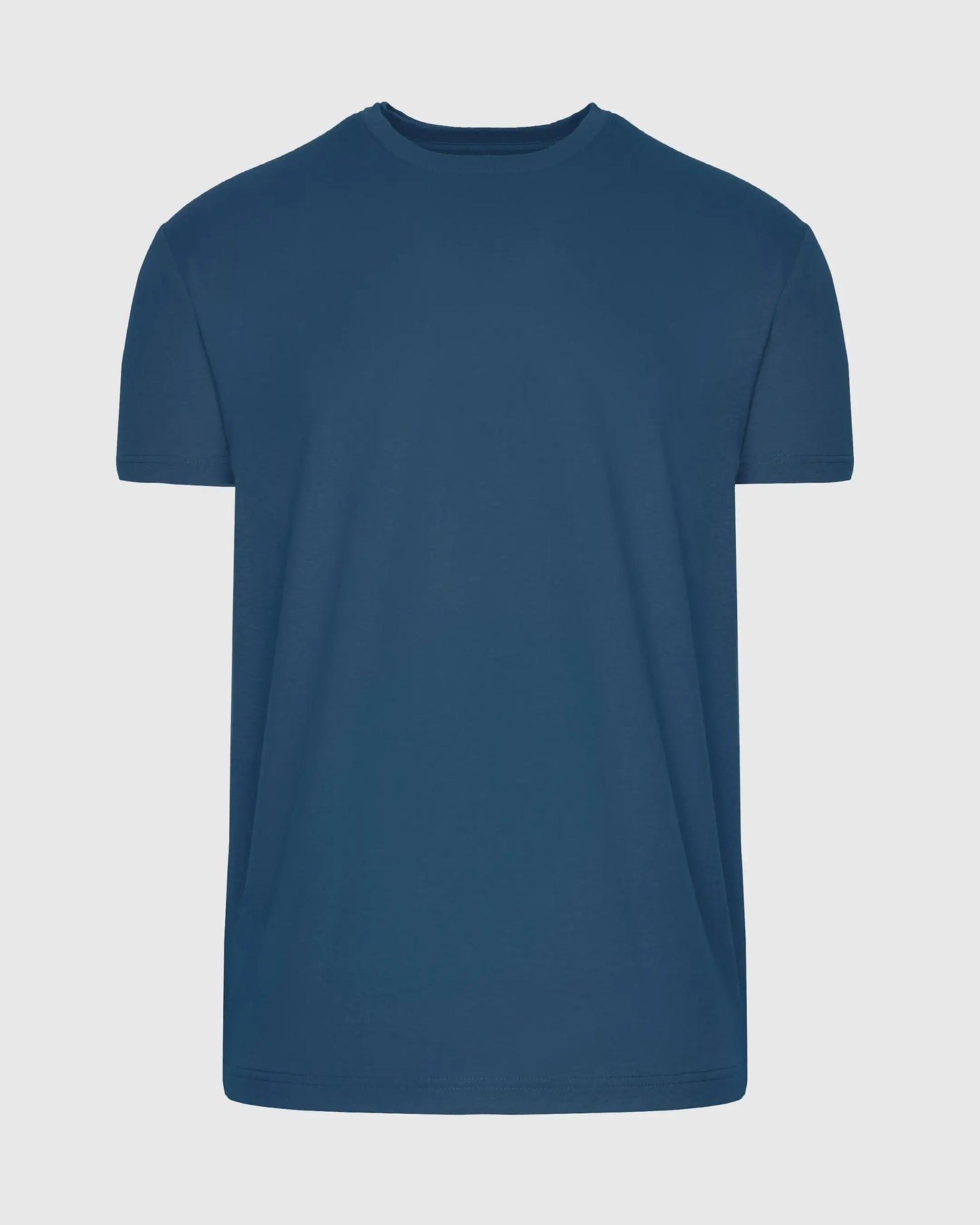 True Classic Short Sleeve Crew Neck T-Shirt in Deep Sea Blue