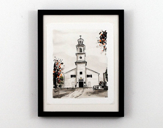 Peyton Millikan St. John's Church 8x10 Fine Art Print