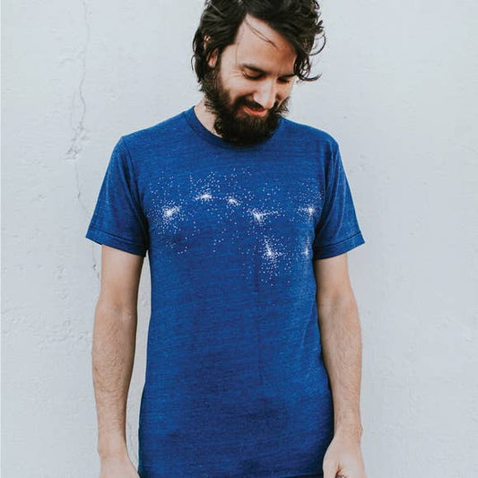 Mens Big Dipper Tee-Indigo